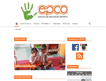 Tablet Screenshot of epco.com.br